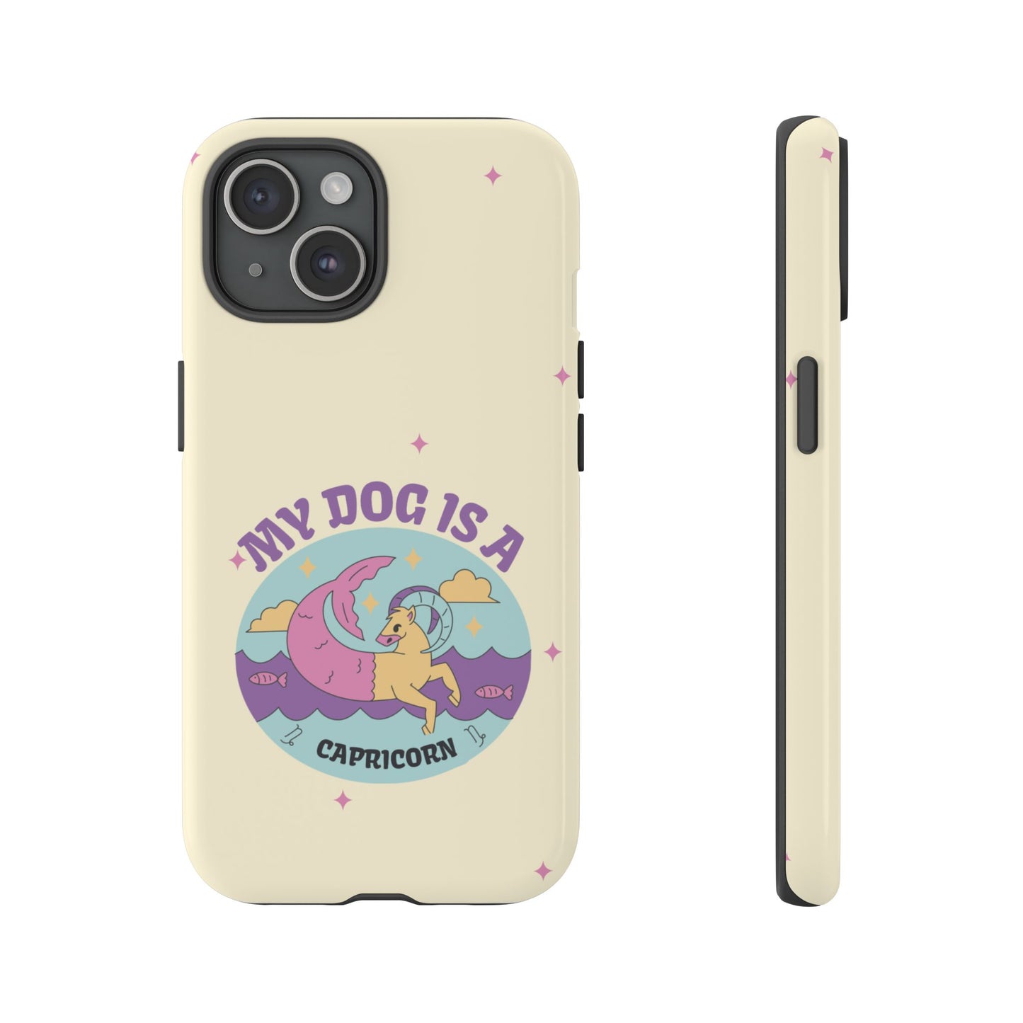My Dog is a Capricorn Phone Case