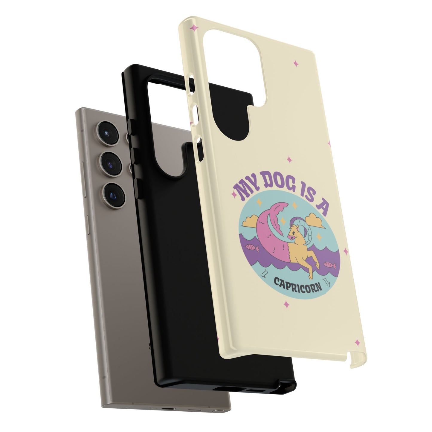 My Dog is a Capricorn Phone Case