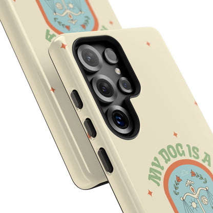 My Dog is a Libra Phone Case