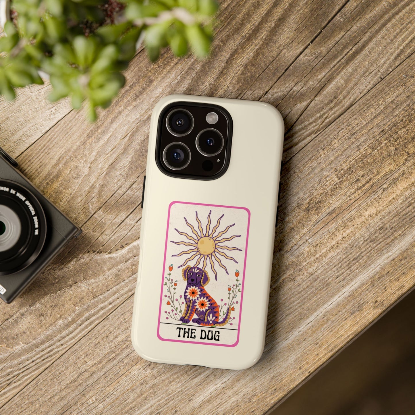 The Dog Tarot Card Phone Case