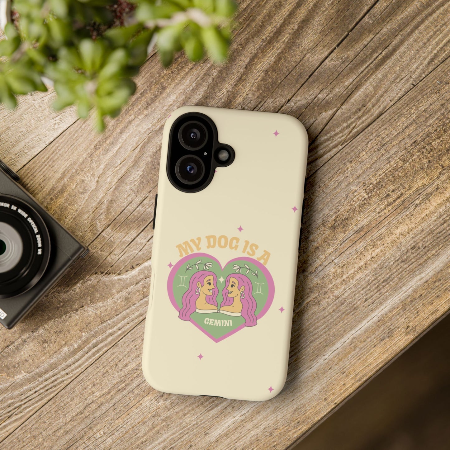 My Dog is a Gemini Phone Case