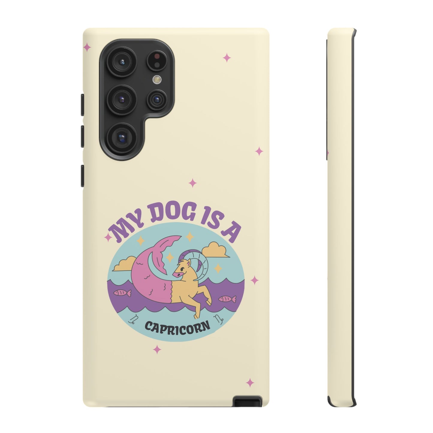 My Dog is a Capricorn Phone Case