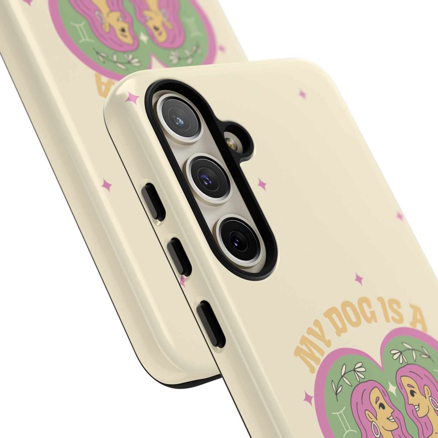 My Dog is a Gemini Phone Case