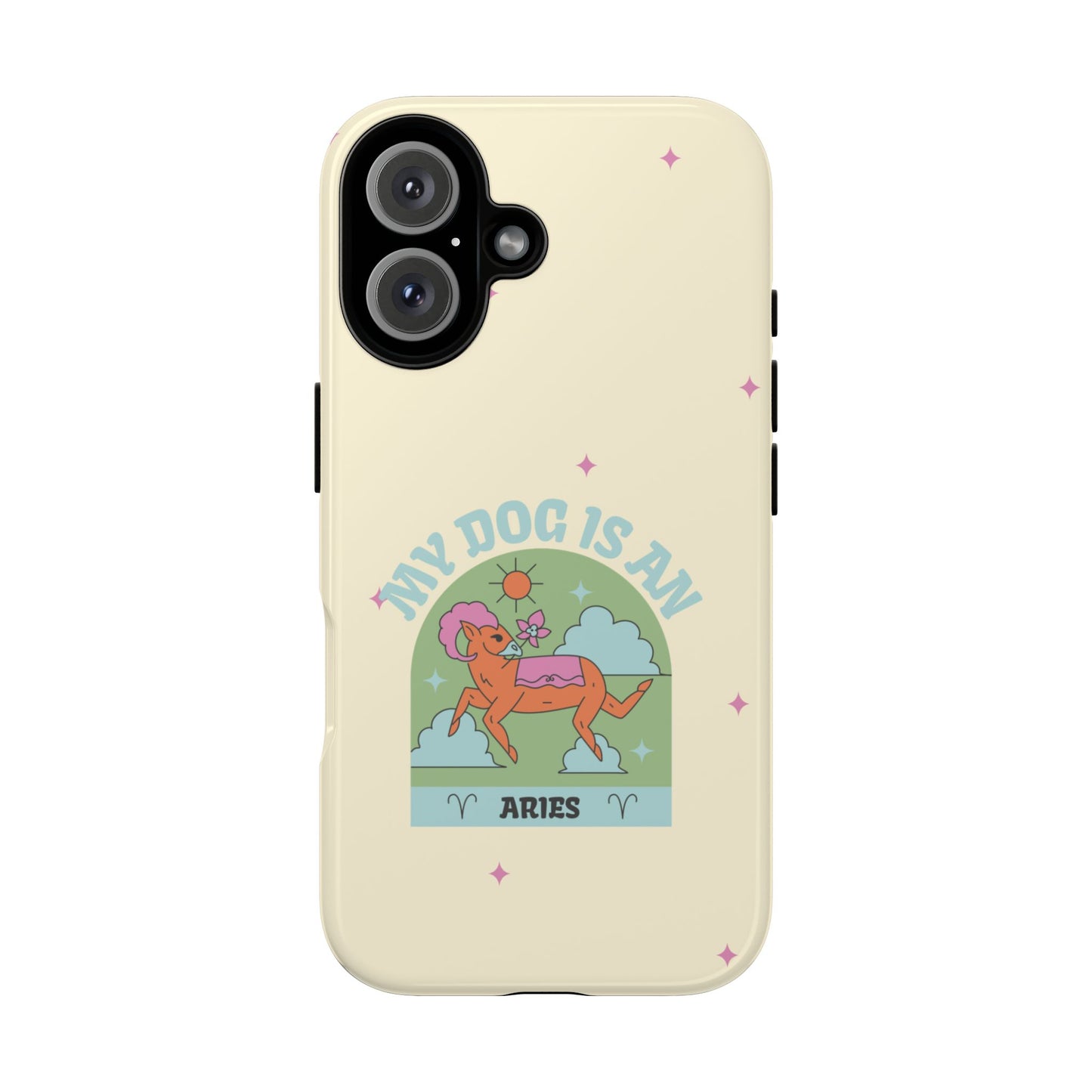 My Dog is an Aries Phone Case