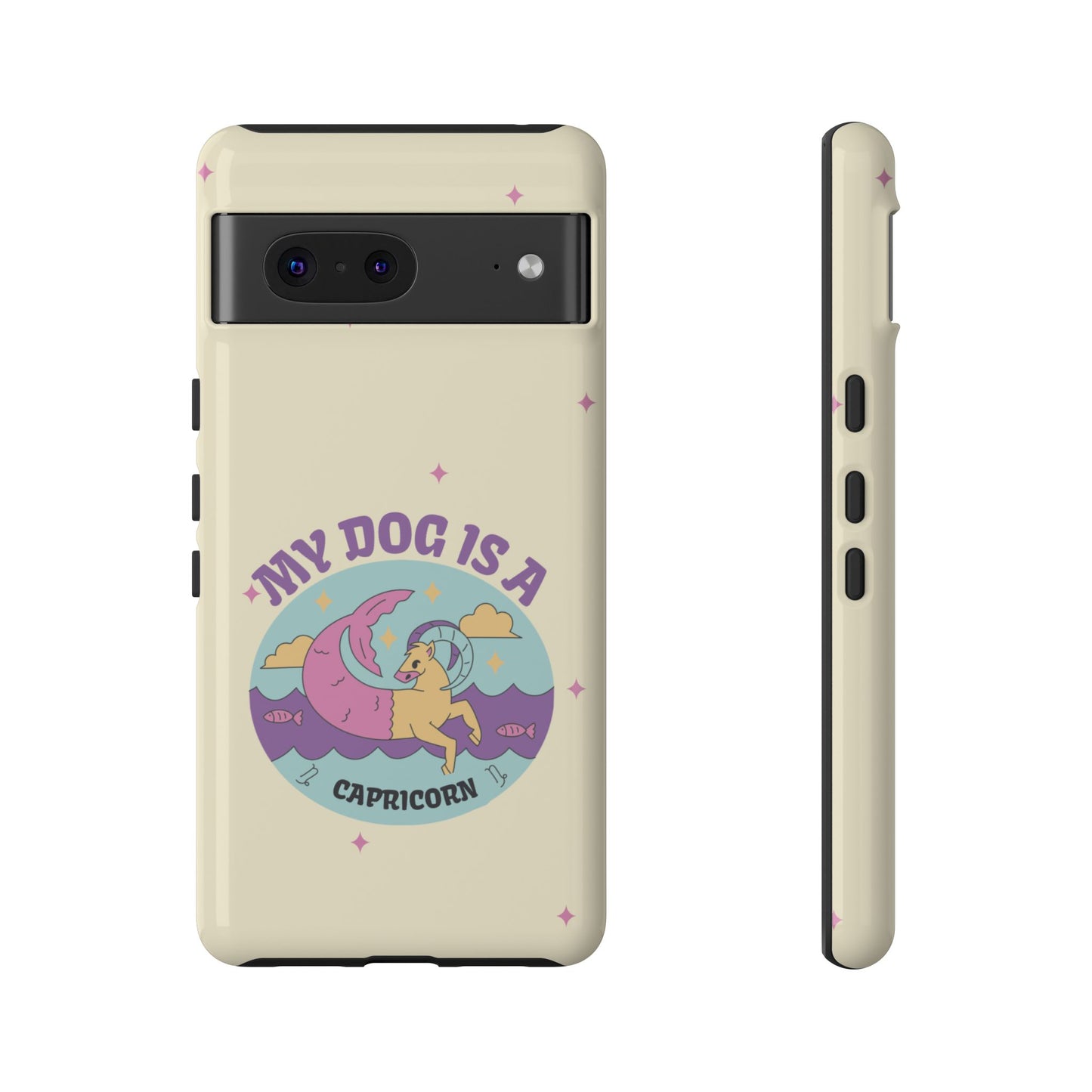 My Dog is a Capricorn Phone Case