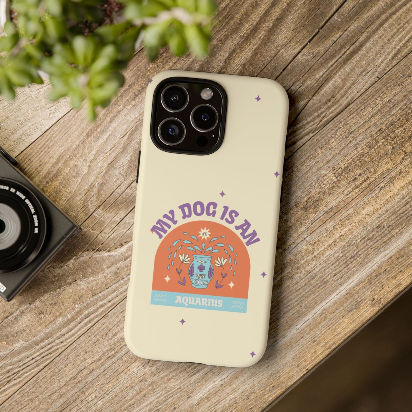 My Dog is an Aquarius Phone Case