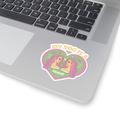 My Dog is a Gemini Sticker