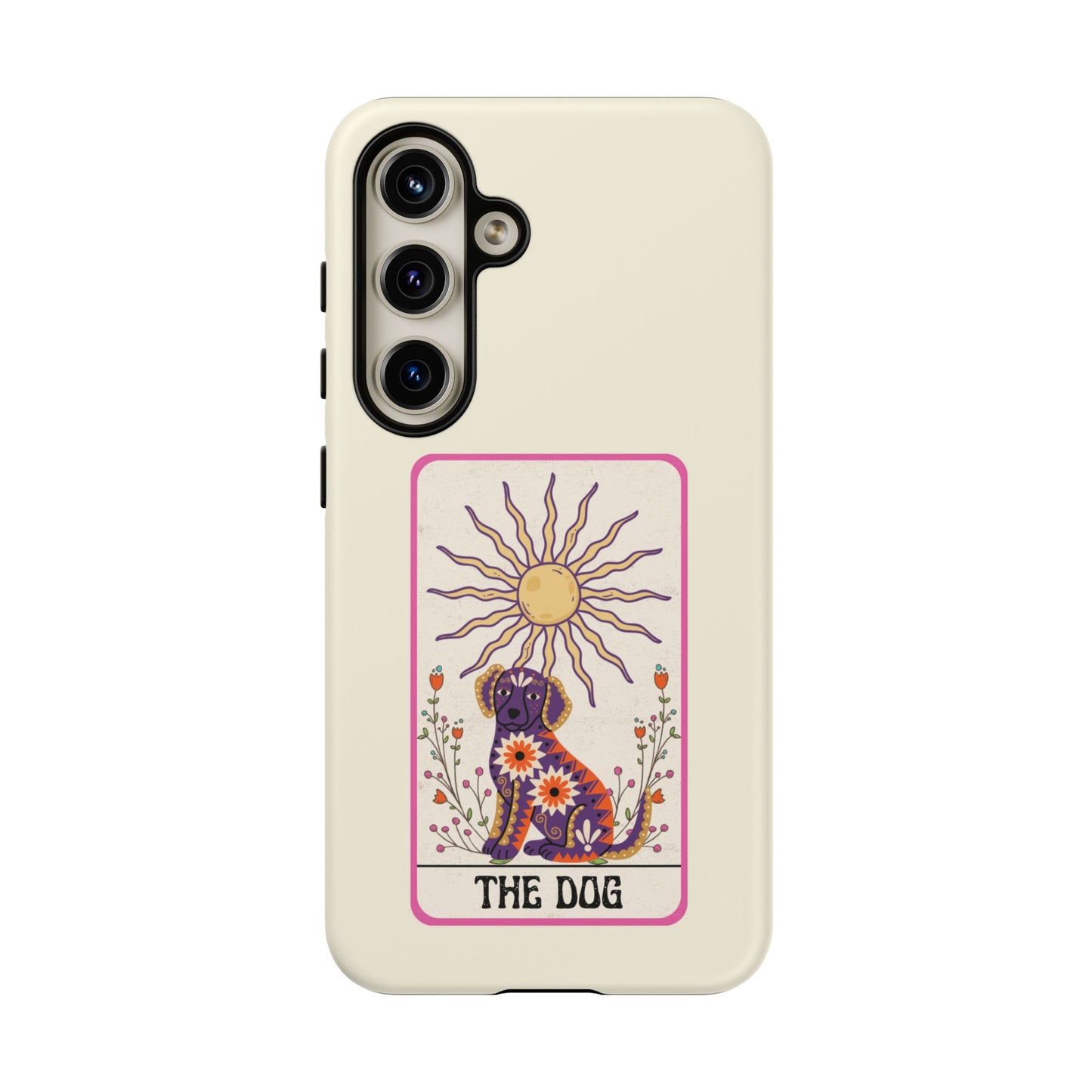 The Dog Tarot Card Phone Case