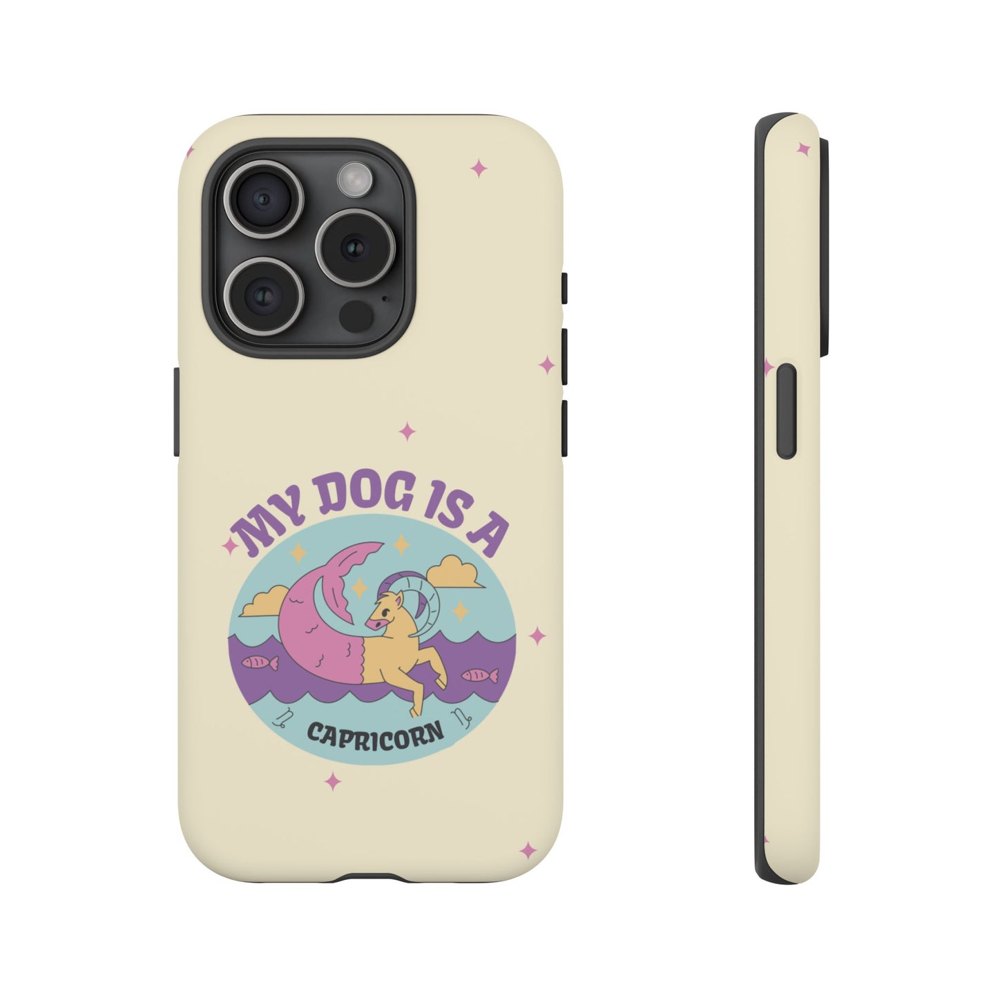 My Dog is a Capricorn Phone Case