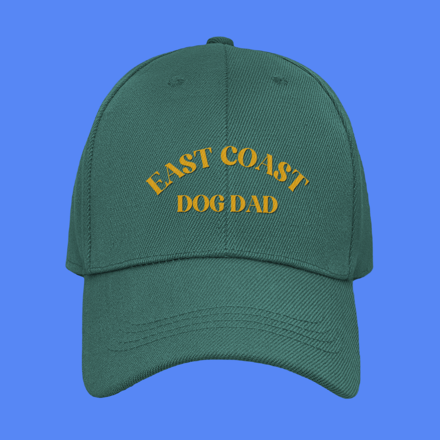 Embroidered East Coast Dog Dad Hat