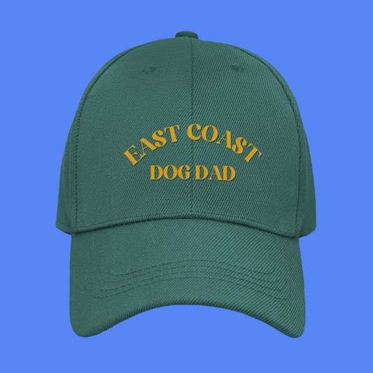 Embroidered East Coast Dog Dad Hat