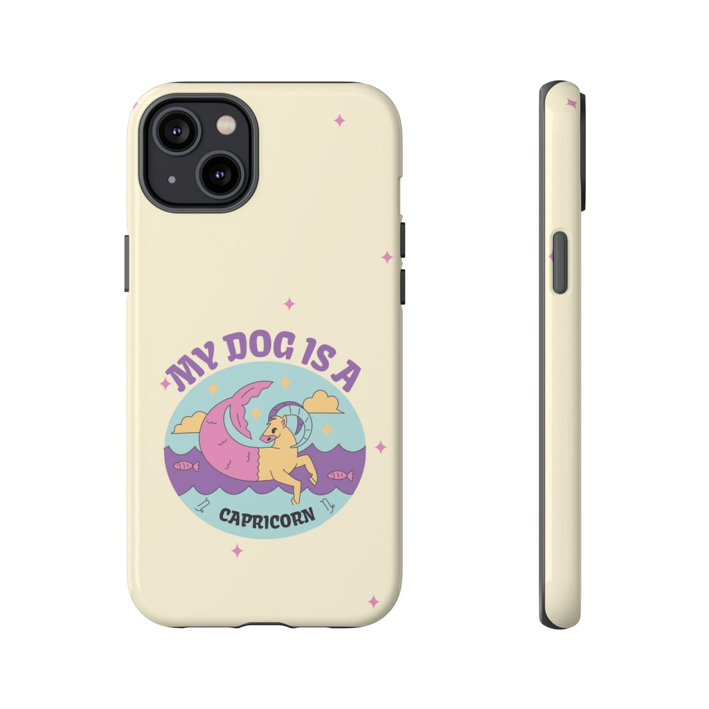 My Dog is a Capricorn Phone Case