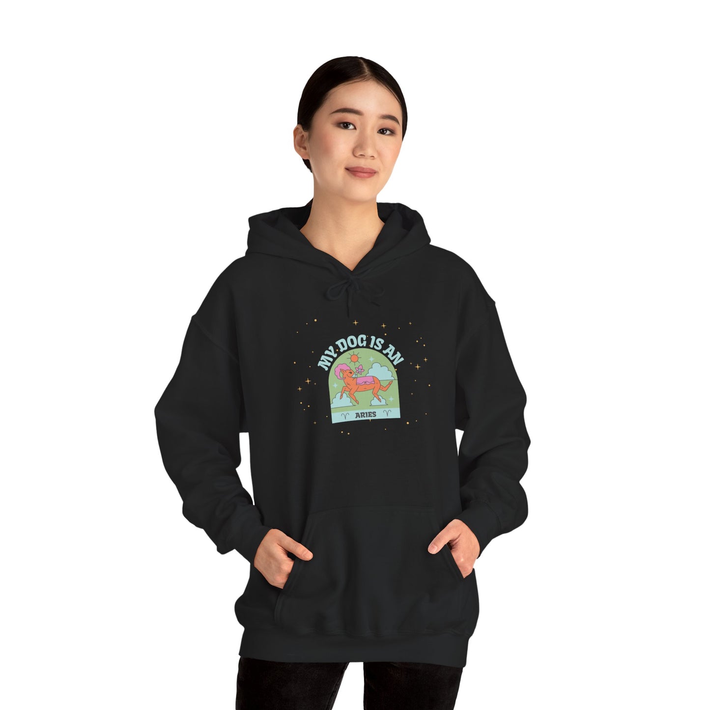 My Dog is an Aries Hoodie