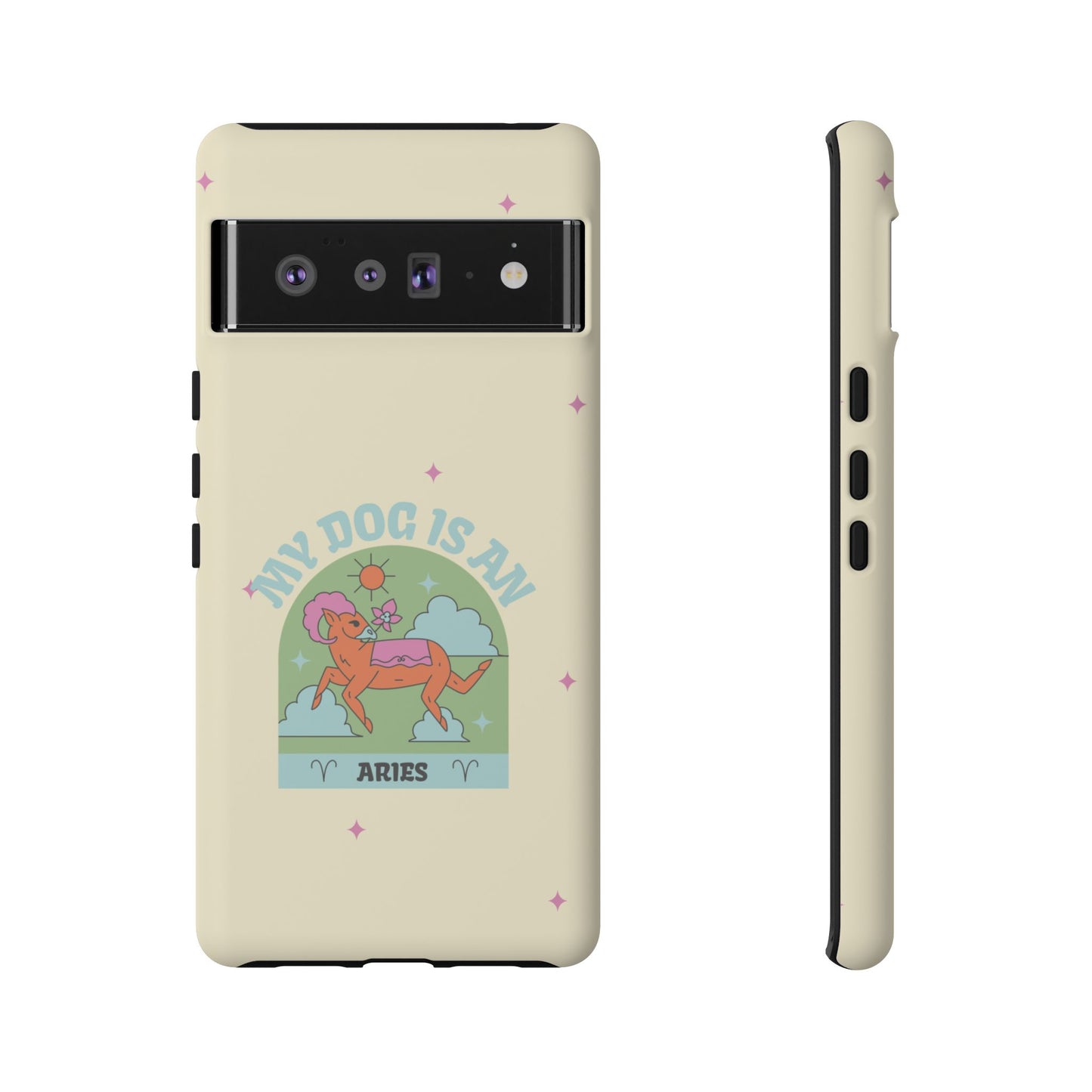 My Dog is an Aries Phone Case