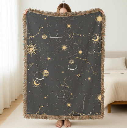 Celestial Woven Blanket