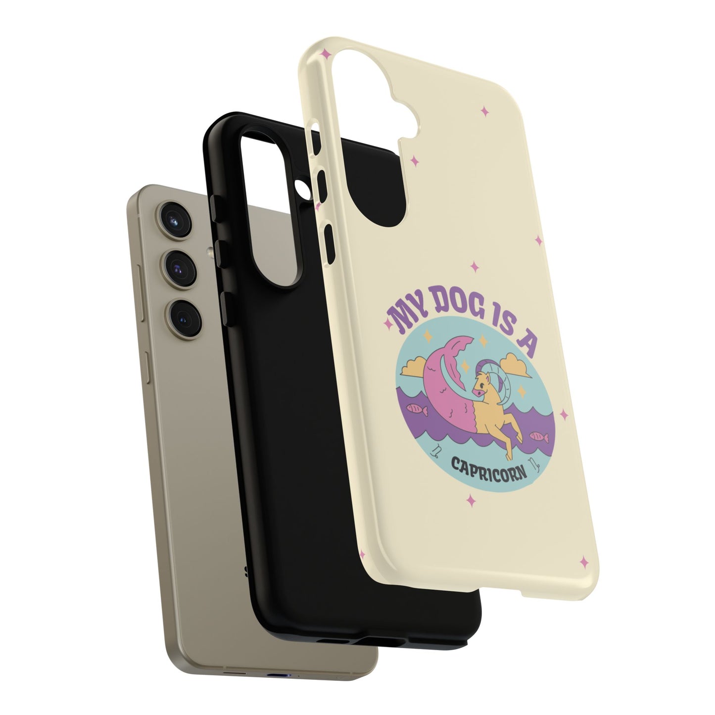 My Dog is a Capricorn Phone Case