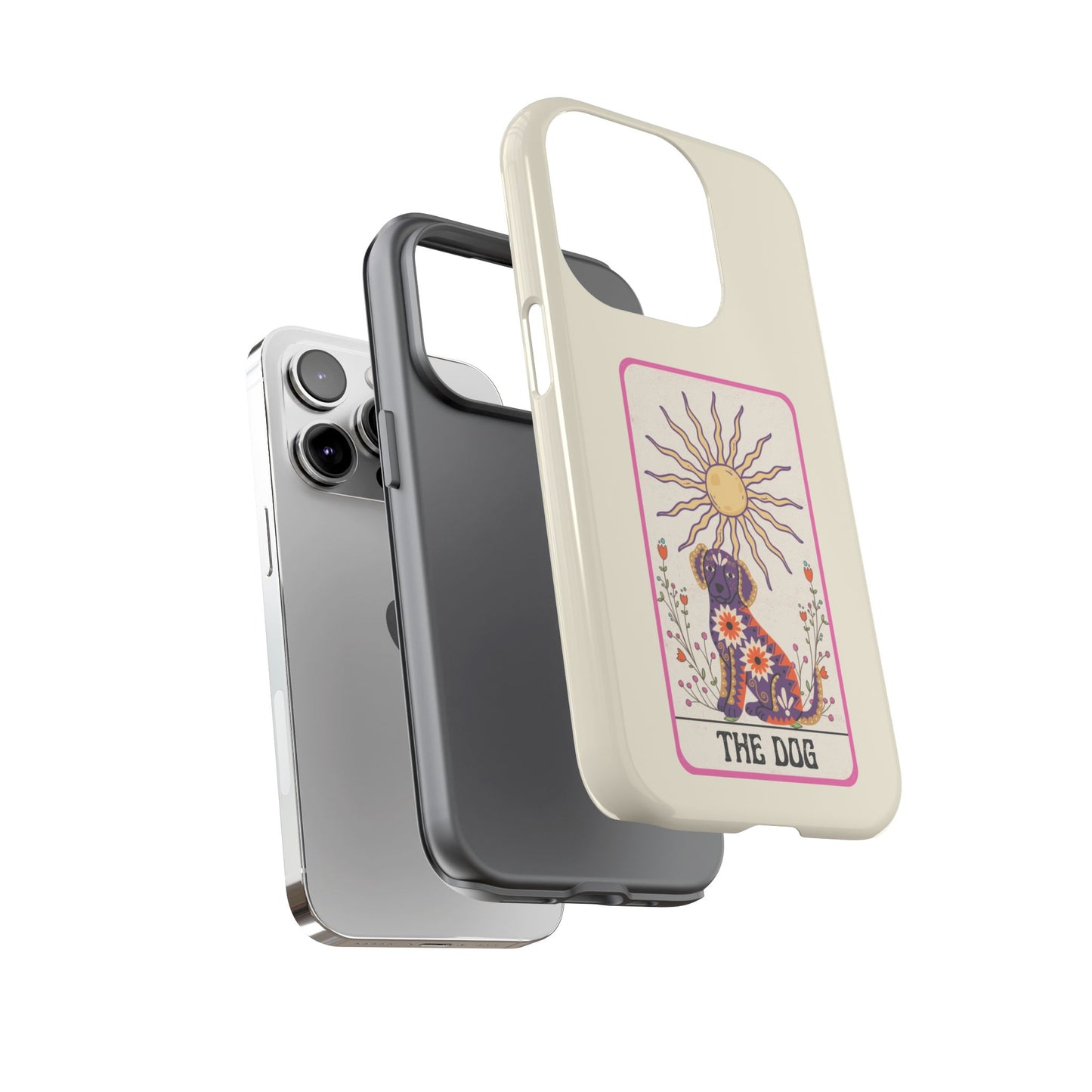 The Dog Tarot Card Phone Case