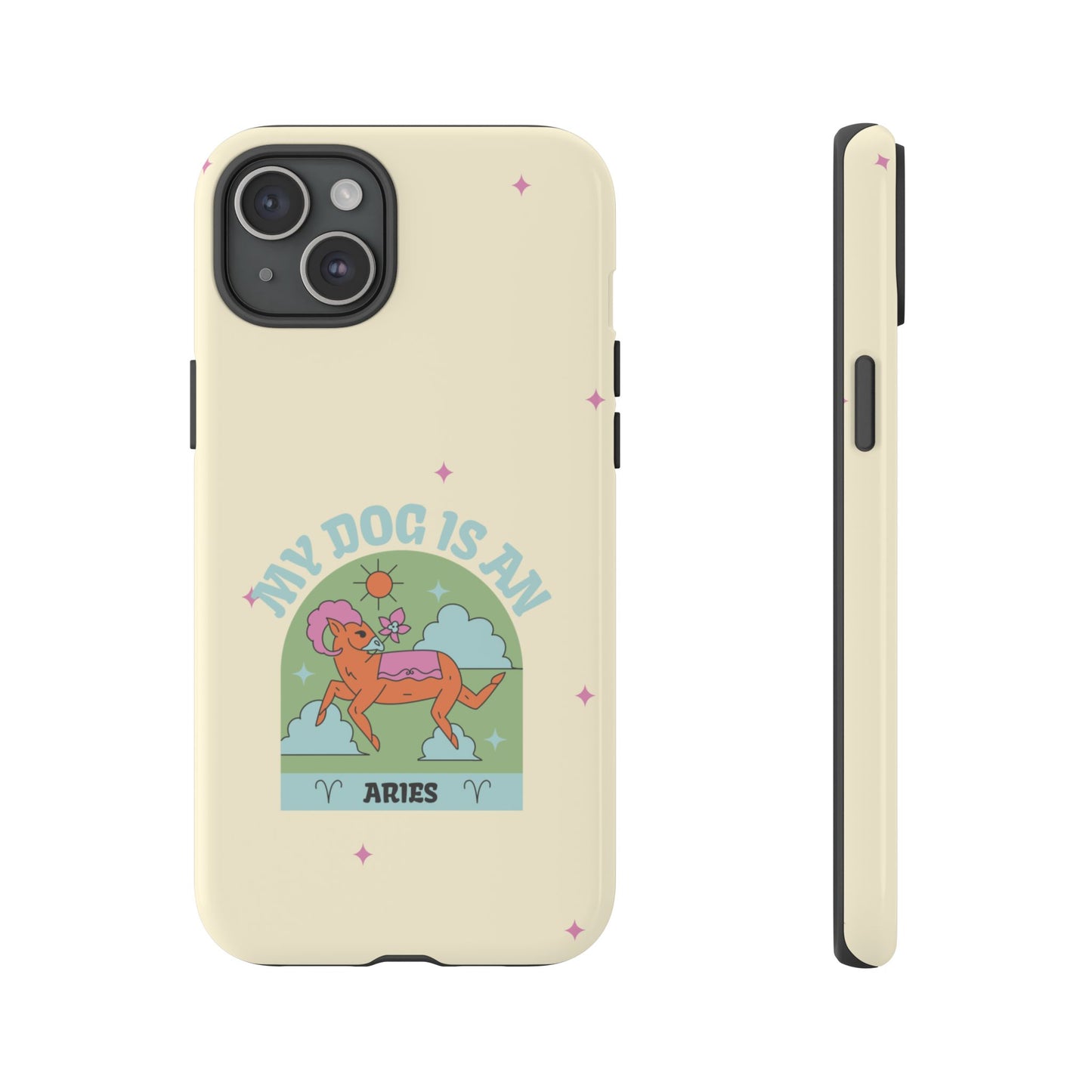 My Dog is an Aries Phone Case