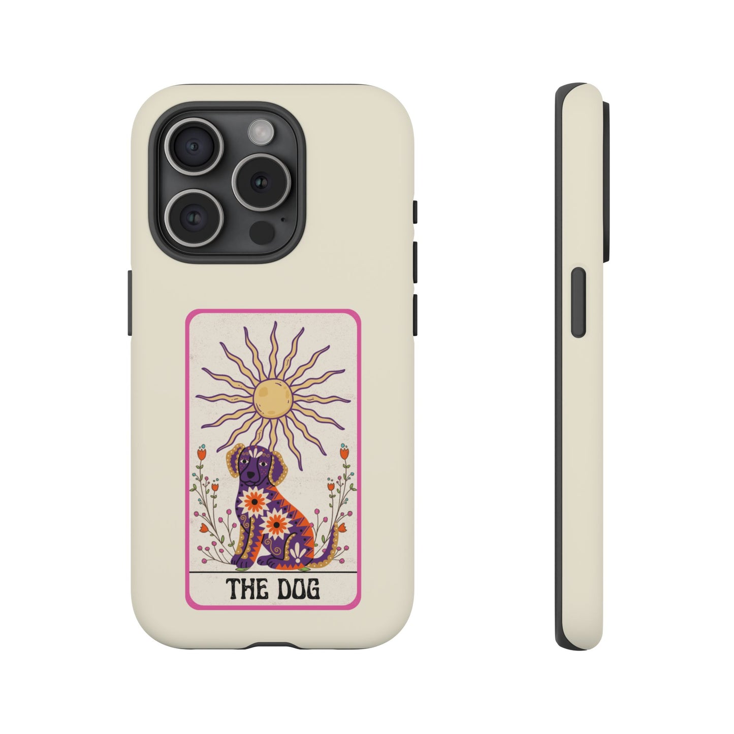 The Dog Tarot Card Phone Case