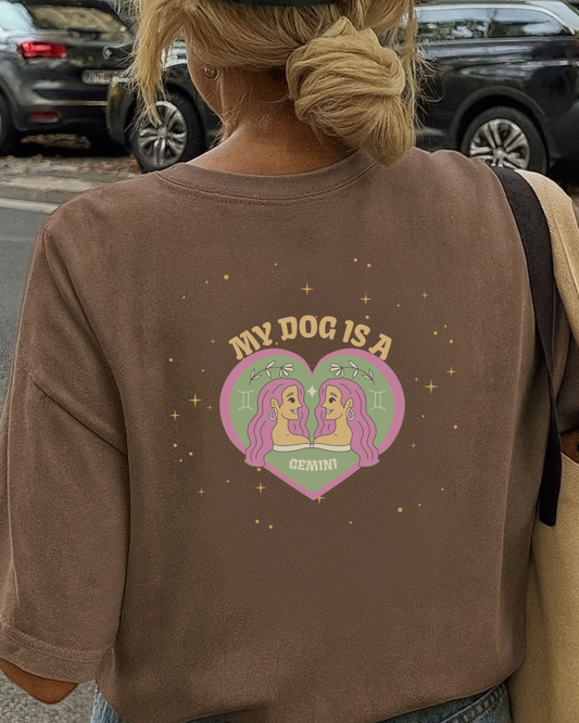 My Dog is a Gemini T-Shirt