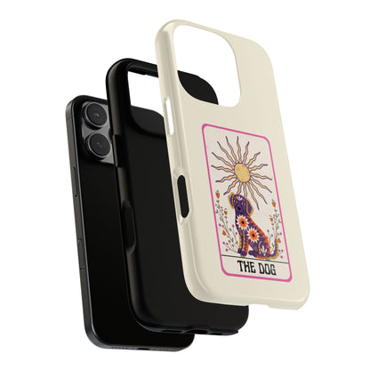 The Dog Tarot Card Phone Case