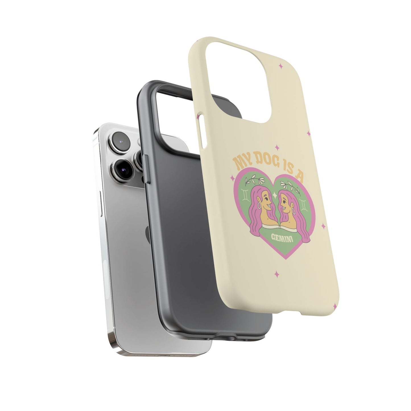 My Dog is a Gemini Phone Case