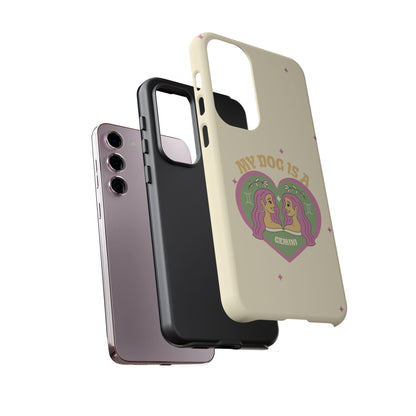 My Dog is a Gemini Phone Case