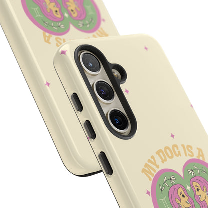 My Dog is a Gemini Phone Case