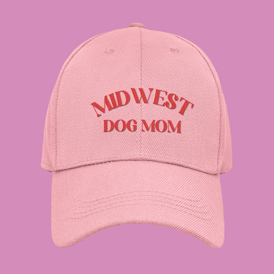Embroidered Midwest Dog Mom Hat