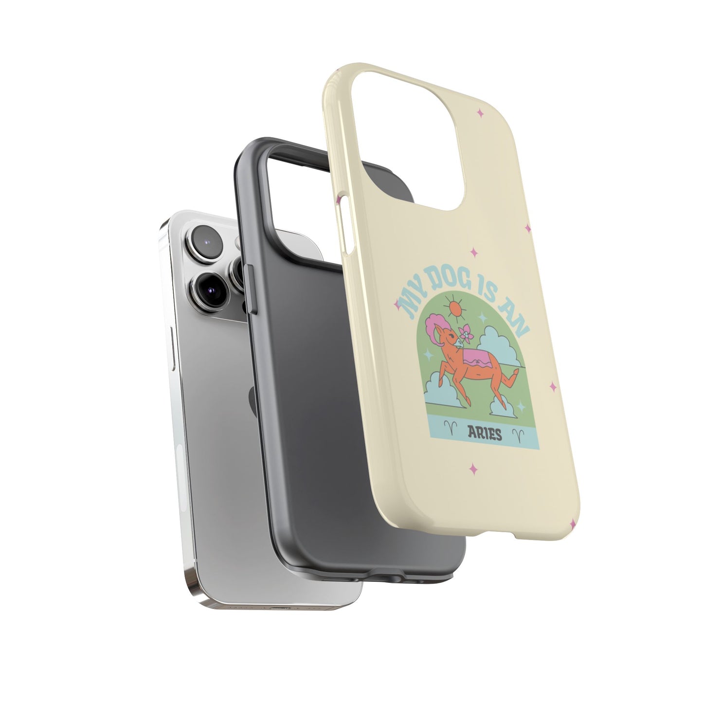 My Dog is an Aries Phone Case