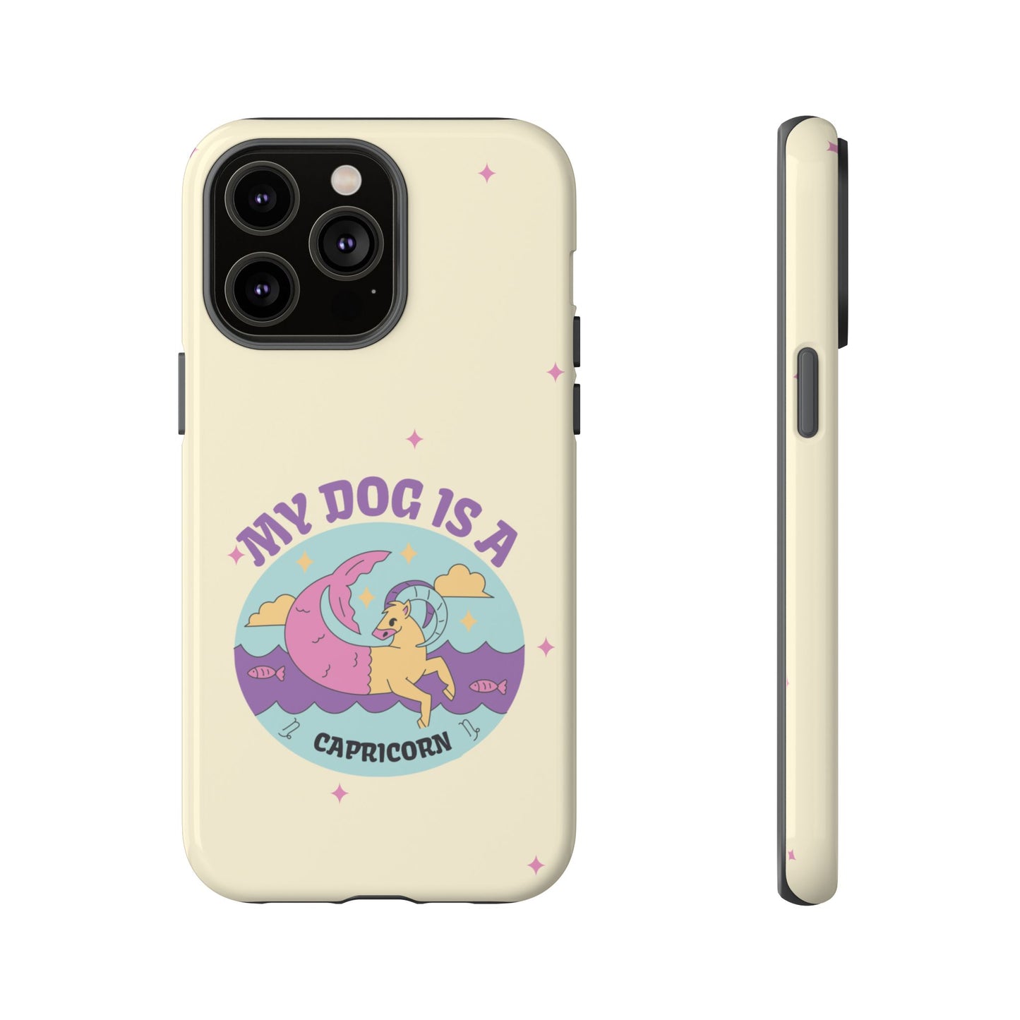My Dog is a Capricorn Phone Case