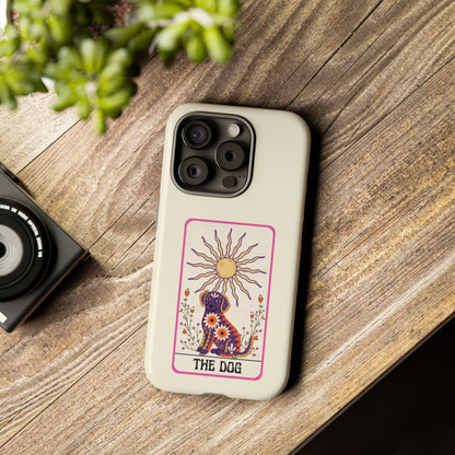 The Dog Tarot Card Phone Case