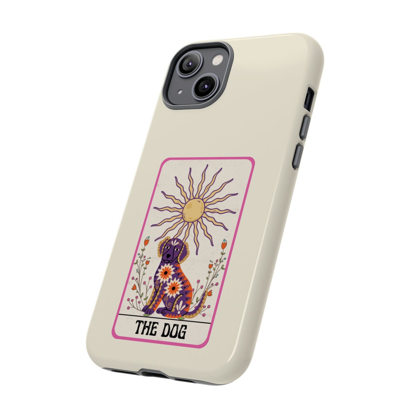 The Dog Tarot Card Phone Case