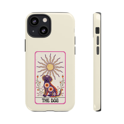 The Dog Tarot Card Phone Case