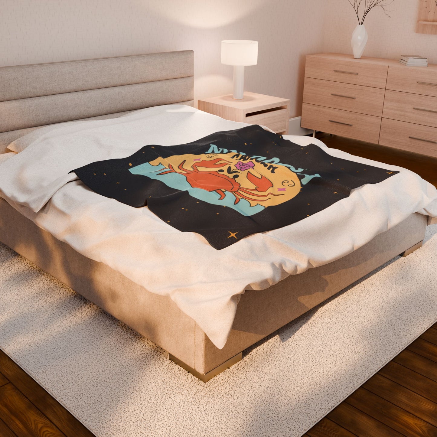 My Dog is a Cancer Plush Blanket