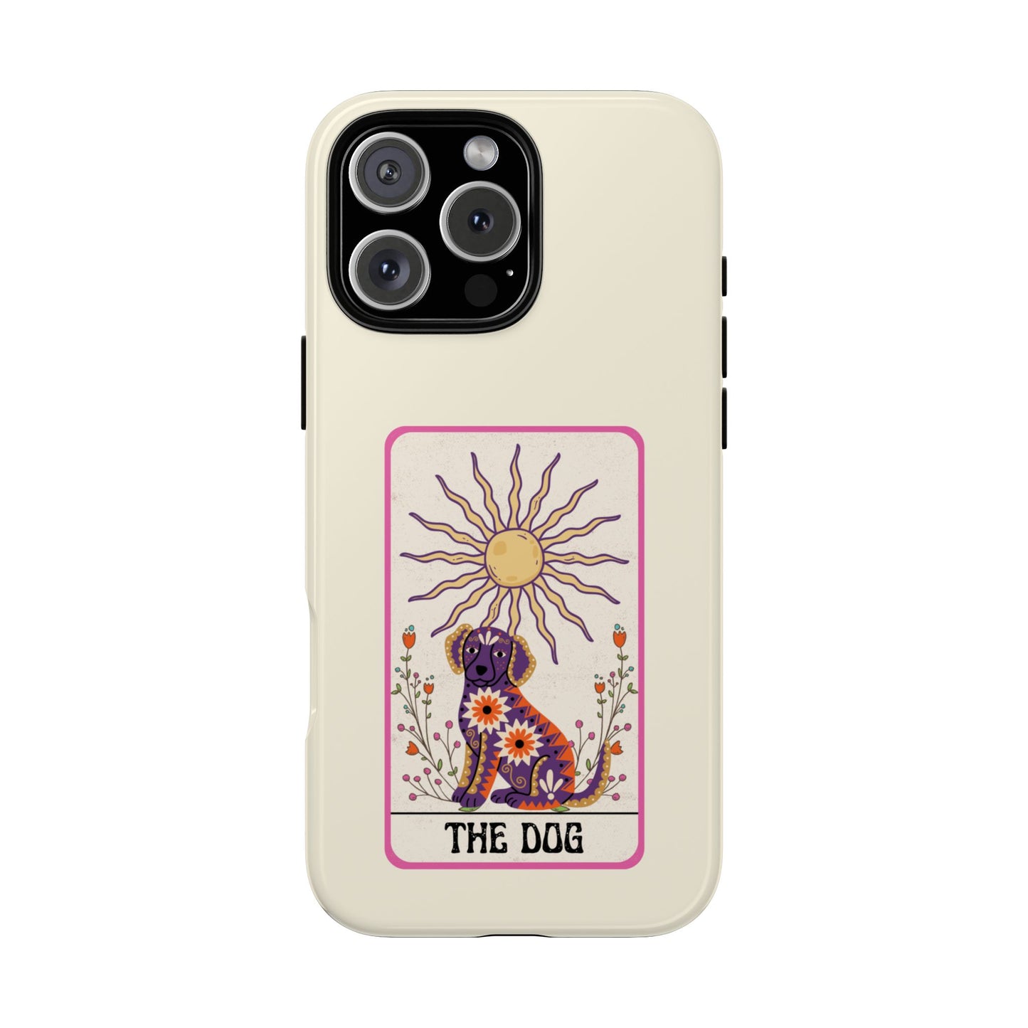 The Dog Tarot Card Phone Case