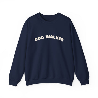 Dog Walker Crewneck Sweatshirt | white text