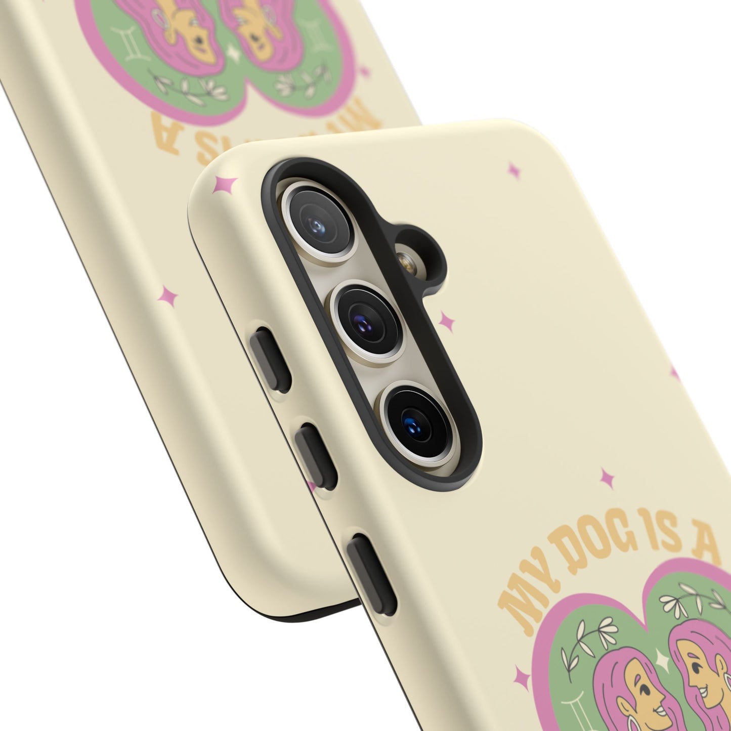 My Dog is a Gemini Phone Case
