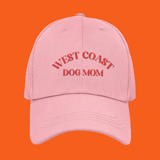 Embroidered West Coast Dog Mom Hat