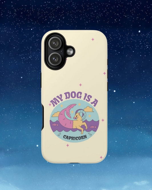My Dog is a Capricorn Phone Case