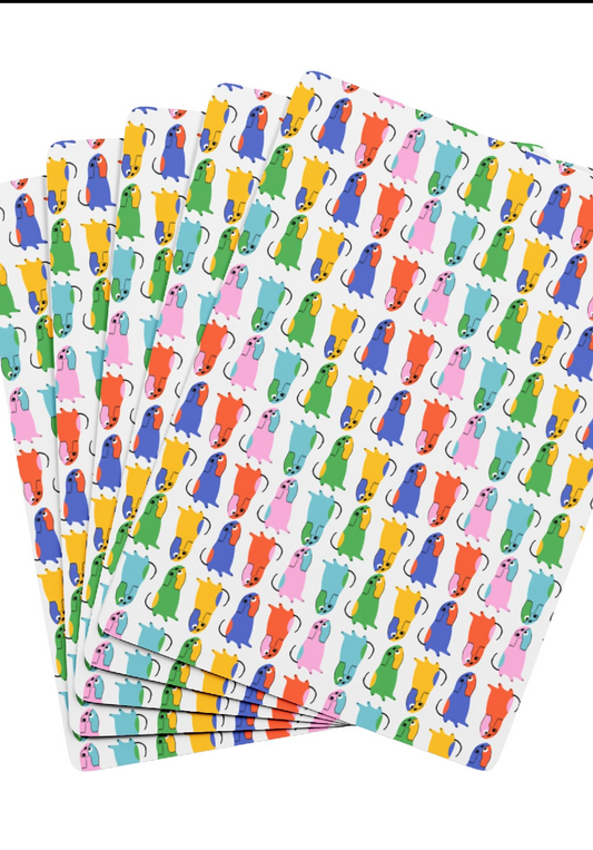 Dog Parade Playing Cards