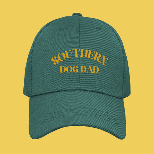 Embroidered Southern Dog Dad Hat