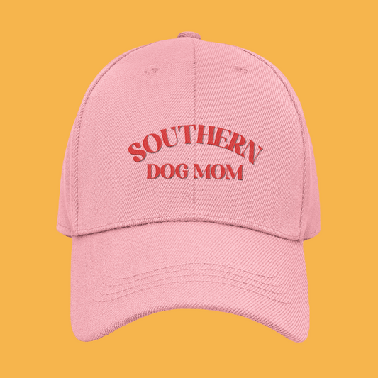 Embroidered Southern Dog Mom Hat