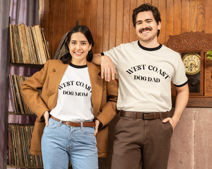 West Coast Dog Dad Ringer T-Shirt