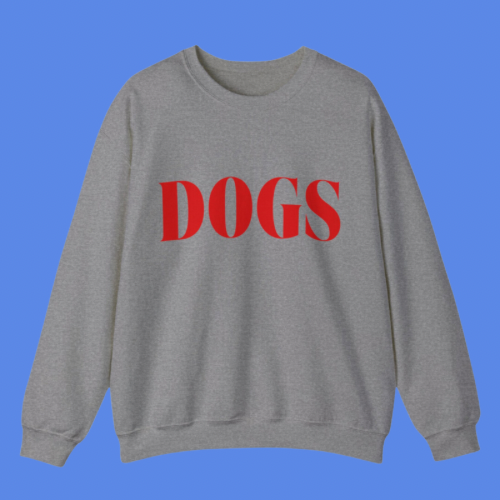 Dogs Sweatshirt - Grey