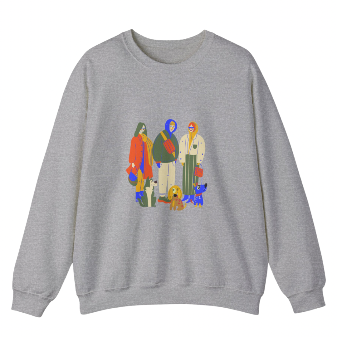 FASHION DOG PARENTS TRIO SWEATSHIRT