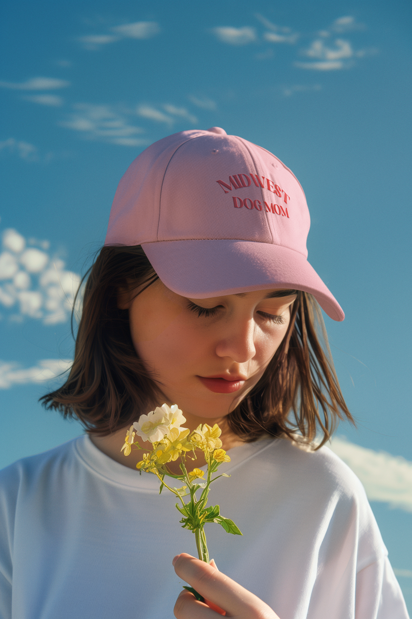 Embroidered Midwest Dog Mom Hat