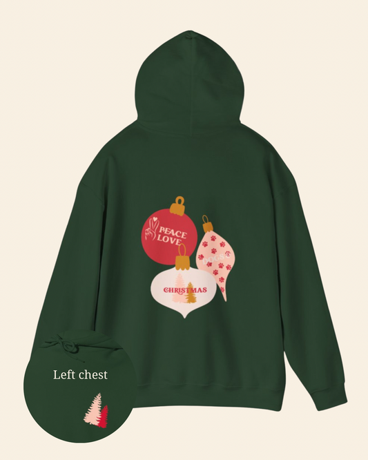 Ornament Hoodie, Ornament Christmas Sweatshirt, Ornament Sweatshirt, Peace Love Dogs, Love Dogs, Dog Mom Gift, Dog Person, Dog Mom Gifts