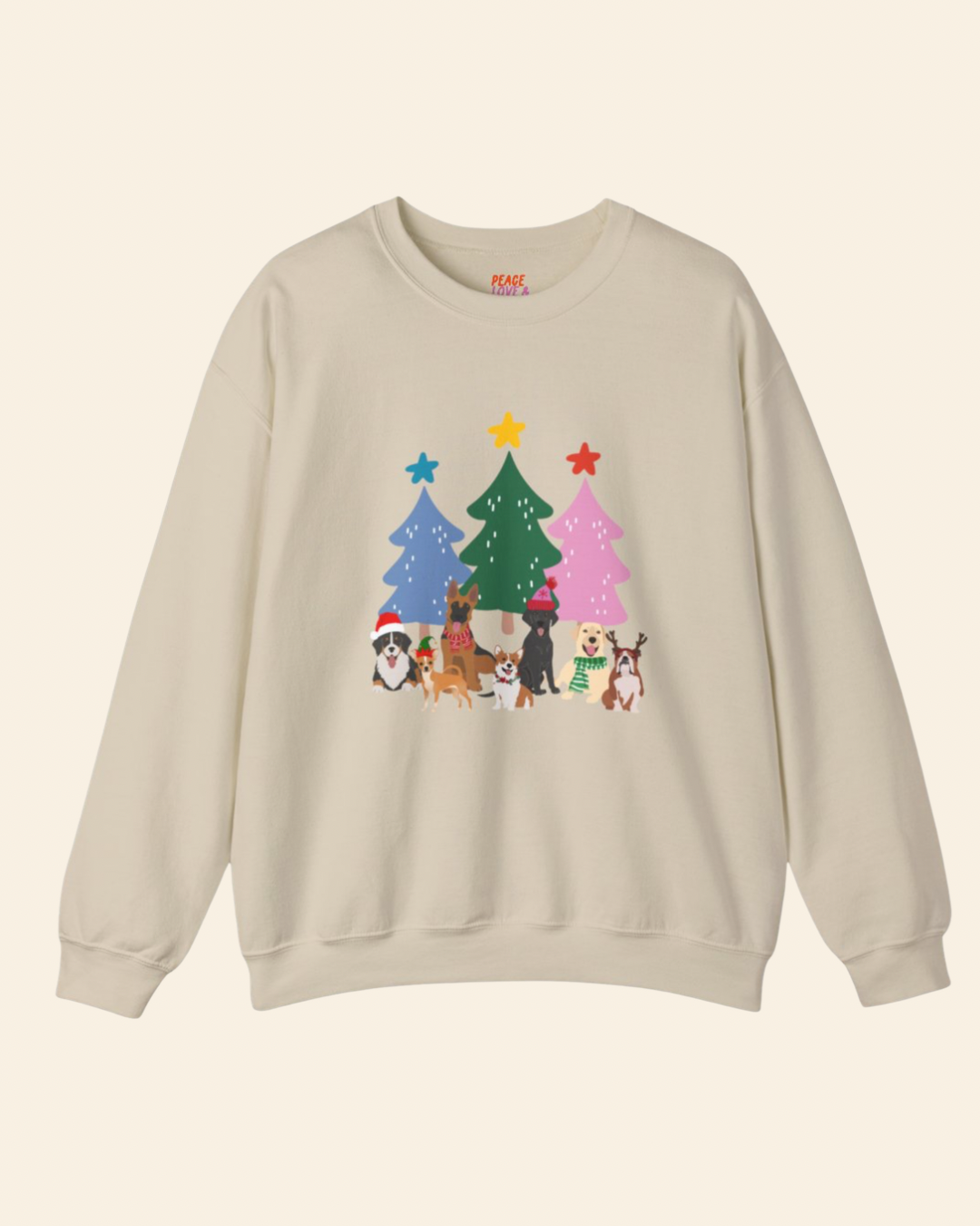 Dog Mom Christmas Sweatshirt