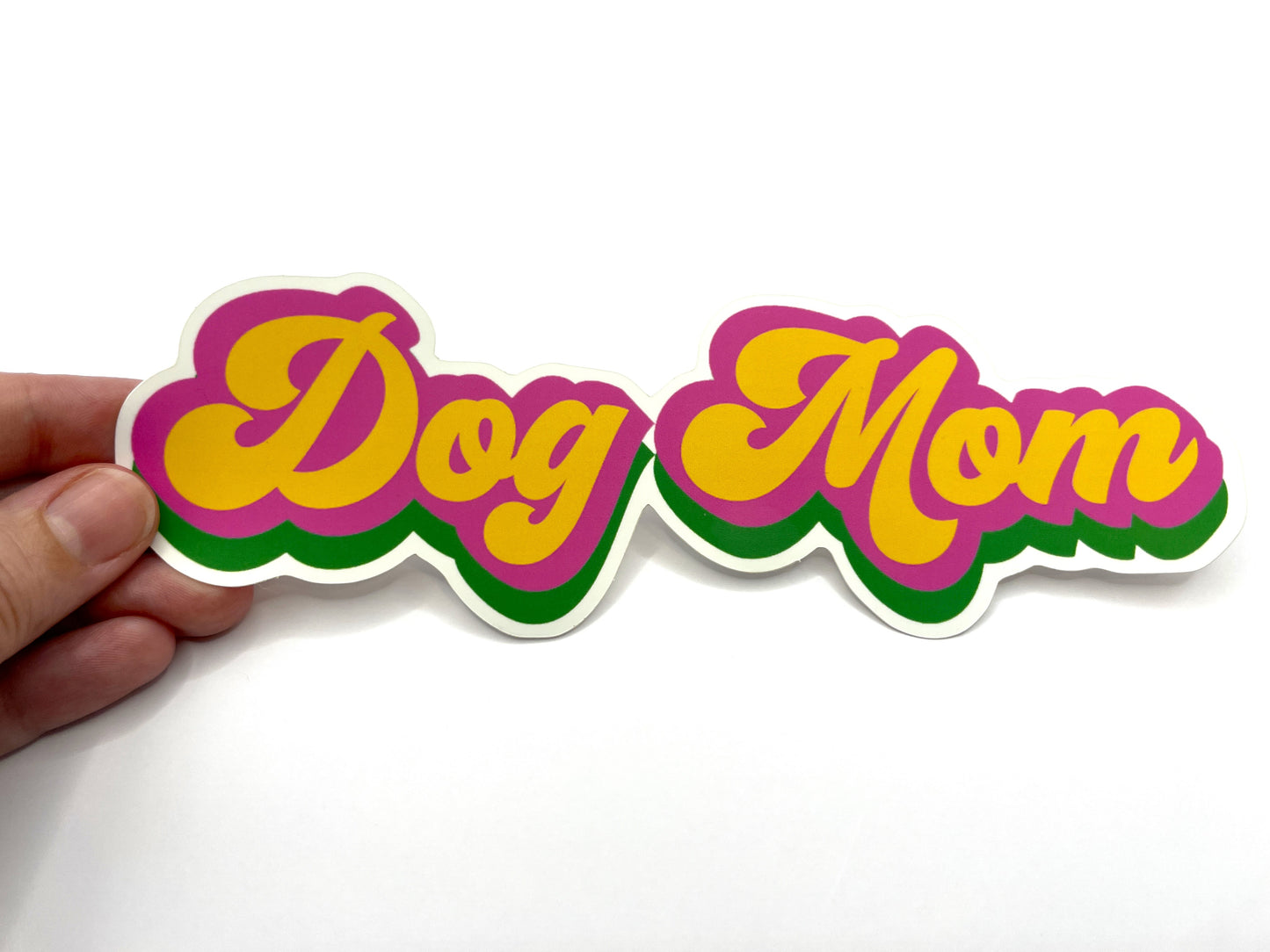 DOG MOM STICKER